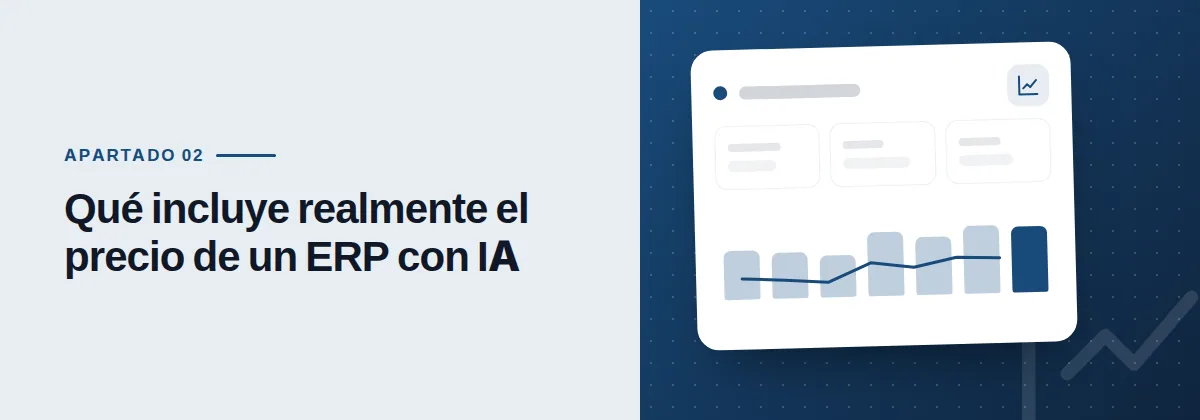 Qué incluye realmente el precio de un ERP con IA